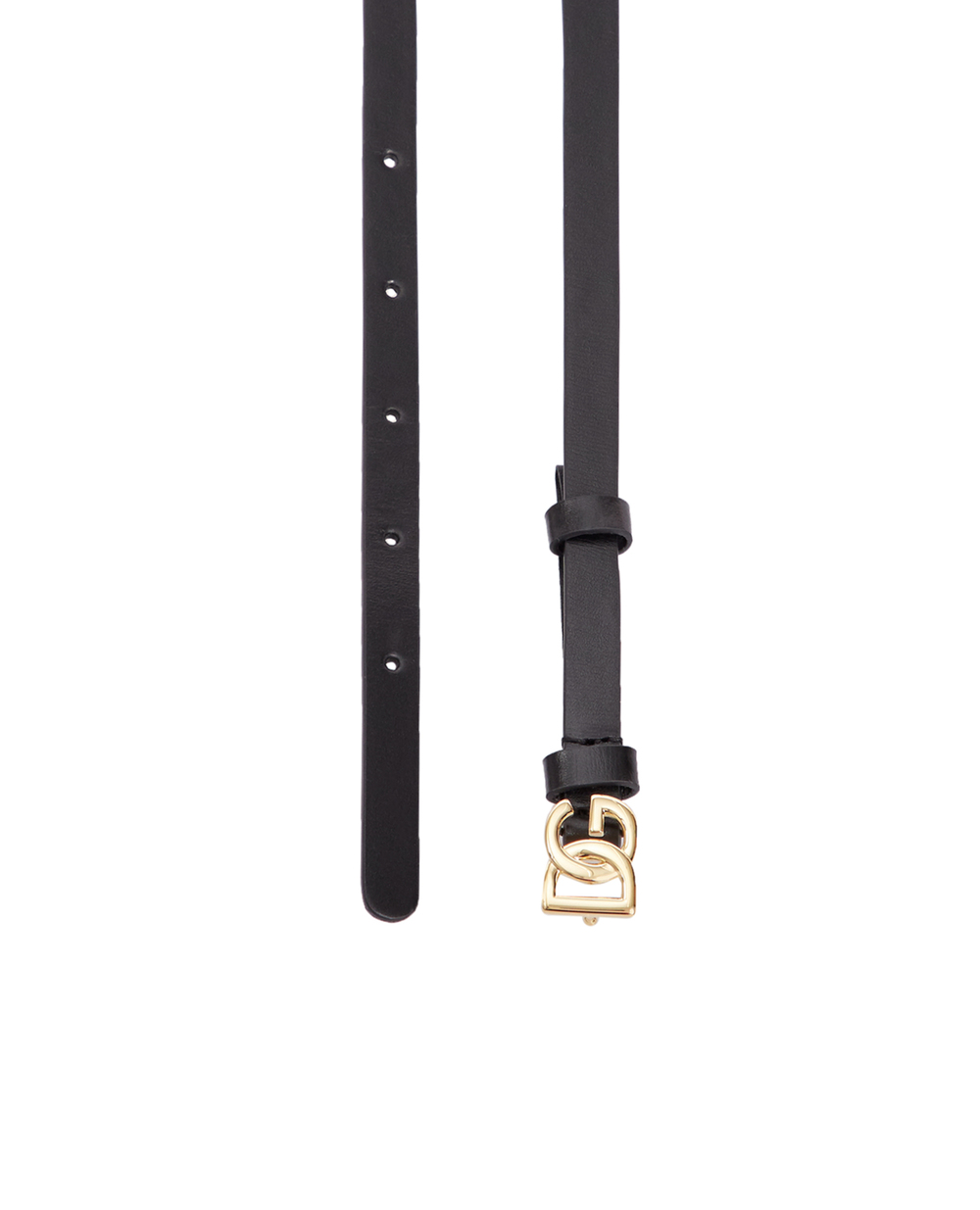 Кожаный ремень Dolce&Gabbana BE1588-AD986, черный цвет • Купить в интернет-магазине Kameron