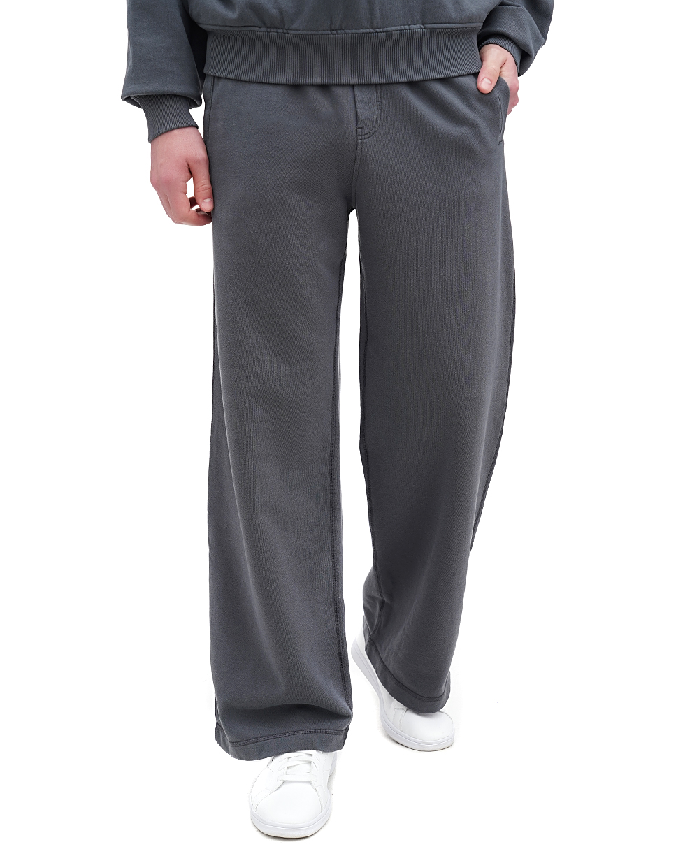 Спортивные брюки (костюм) Dolce&Gabbana GP087T-G7M3H, серый цвет • Купить в интернет-магазине Kameron