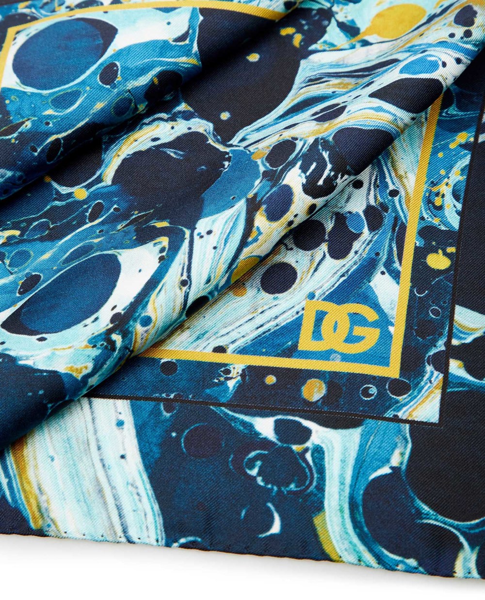 Шелковый платок Dolce&Gabbana GR412E-G0TD3, разноцветный цвет • Купить в интернет-магазине Kameron