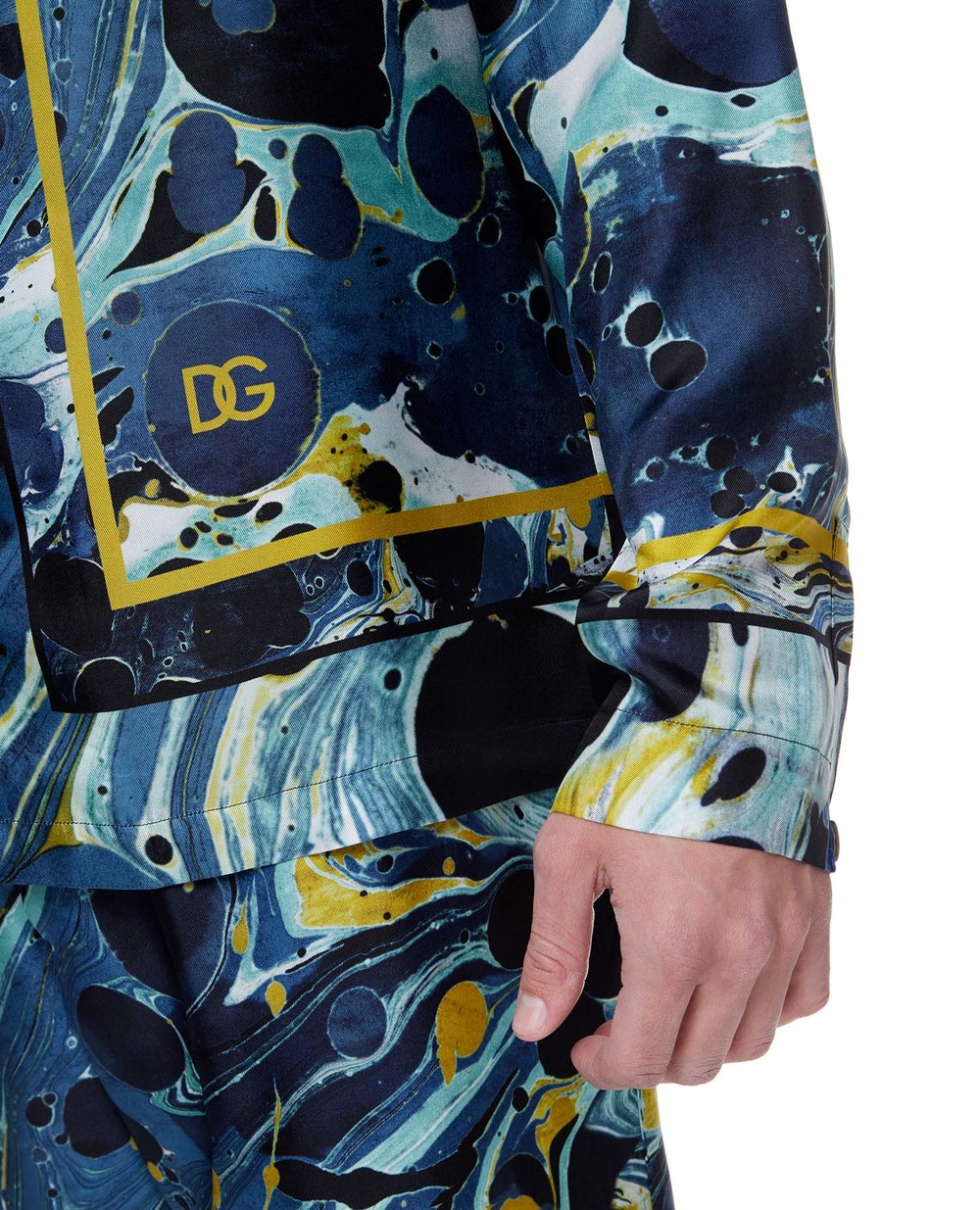 Верх від піжами Dolce&Gabbana G5JF3T-FI173, різнокольоровий колір • Купити в інтернет-магазині Kameron