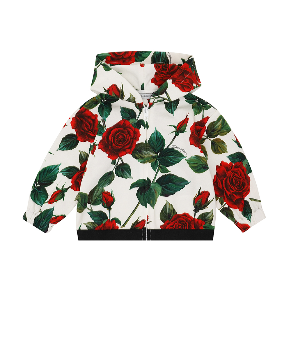 Детская толстовка (костюм) Dolce&Gabbana Kids L2JW9T-FSG7Q, белый цвет • Купить в интернет-магазине Kameron