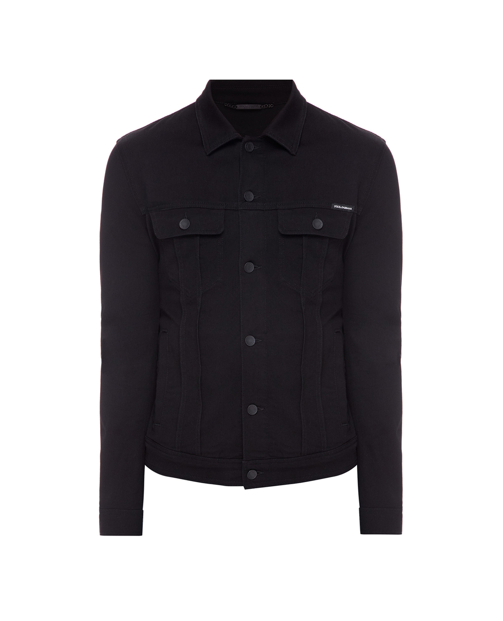 Джинсова куртка Dolce&Gabbana G9JC2Z-G8DK3, чорний колір • Купити в інтернет-магазині Kameron