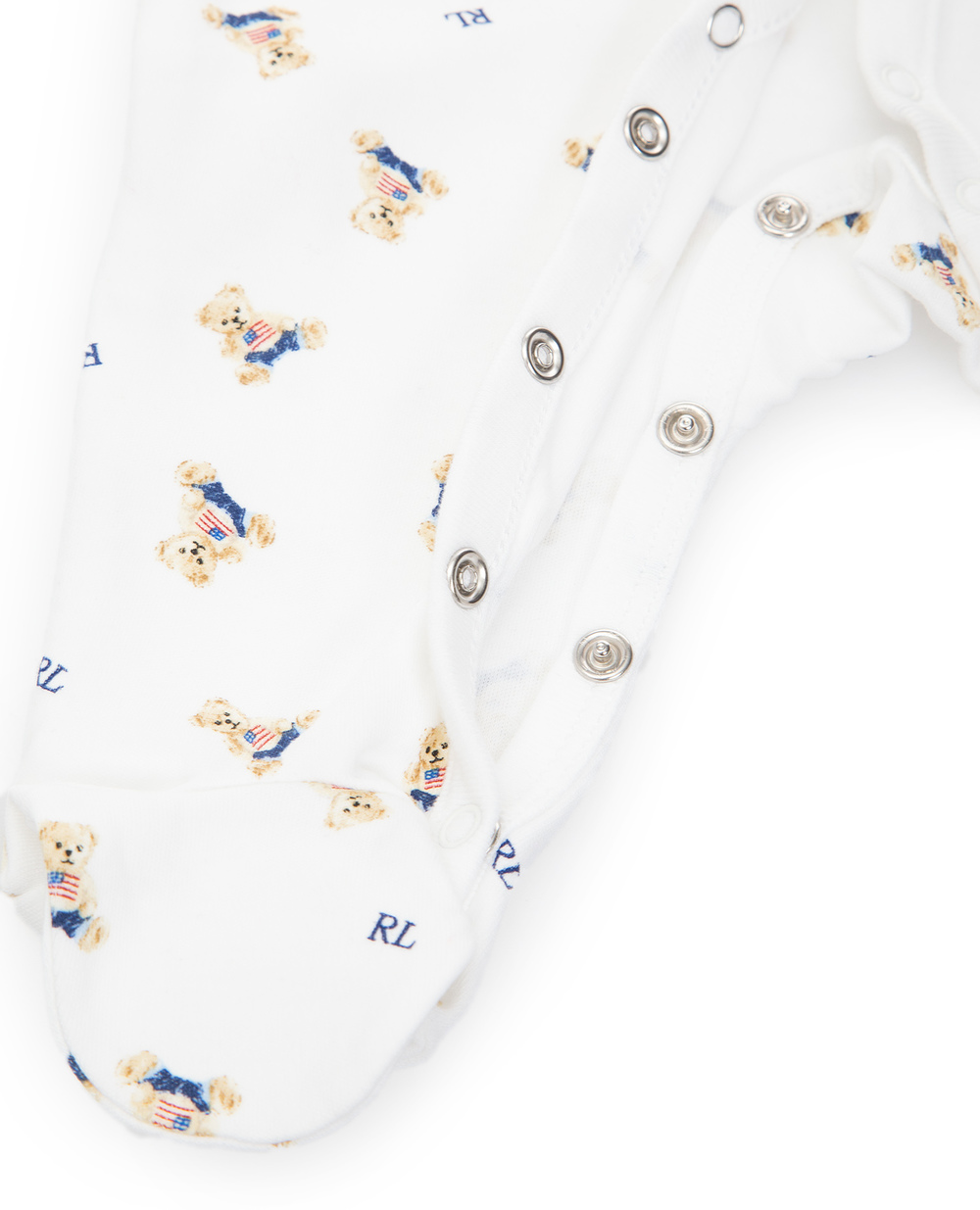 Чоловічок Polo Ralph Lauren Kids 320682715001, білий колір • Купити в інтернет-магазині Kameron