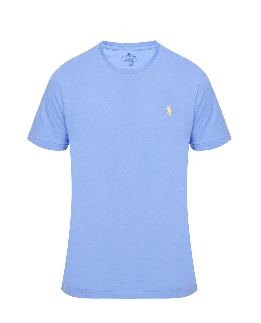 Футболка Polo Ralph Lauren 710671438308, блакитний колір • Купити в інтернет-магазині Kameron