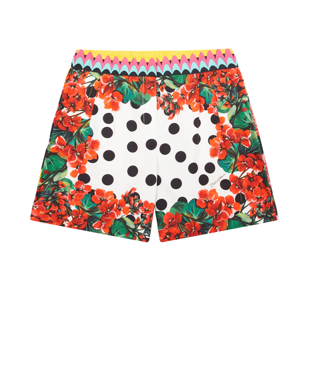 Дитячі шорти Dolce&Gabbana Kids L52Q76-G7YQU-B, різнокольоровий колір • Купити в інтернет-магазині Kameron