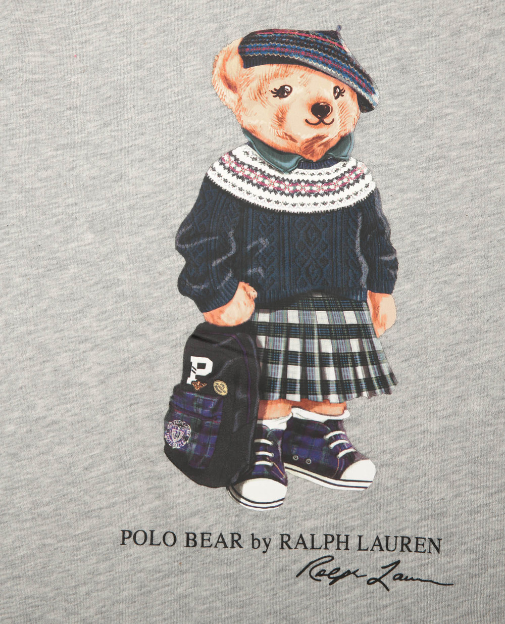 Лонгслив Polo Ralph Lauren Kids 312809577001, серый цвет • Купить в интернет-магазине Kameron
