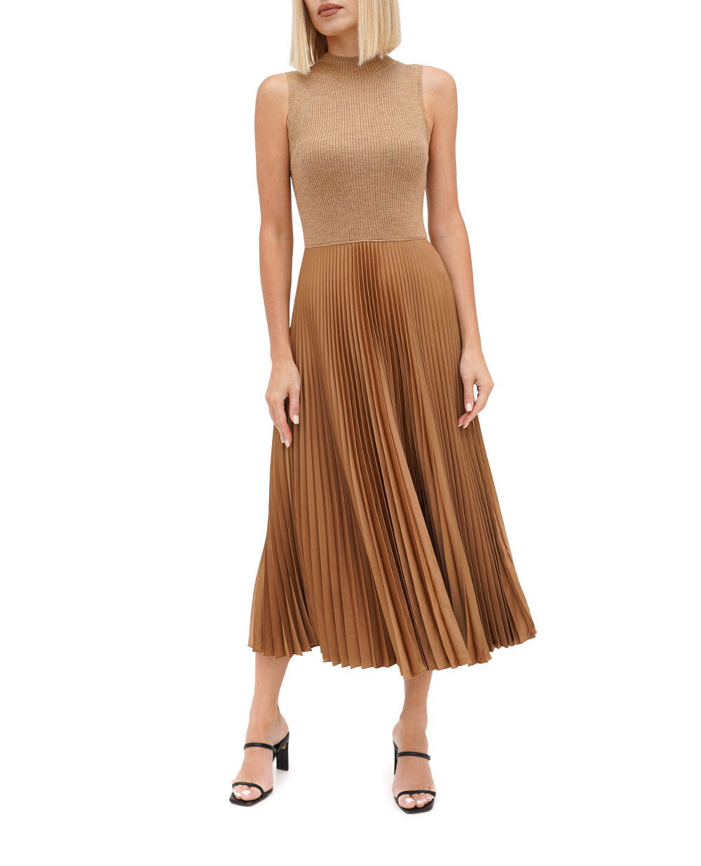 Платье Polo Ralph Lauren 211910816001, бежевый цвет • Купить в интернет-магазине Kameron