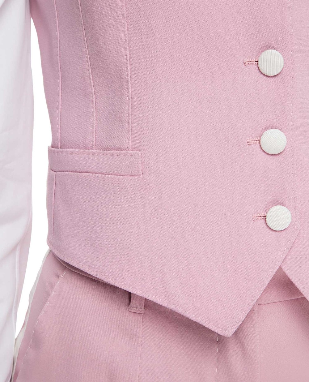 Вовняний жилет Dolce&Gabbana F79H6T-FUBAJ, рожевий колір • Купити в інтернет-магазині Kameron