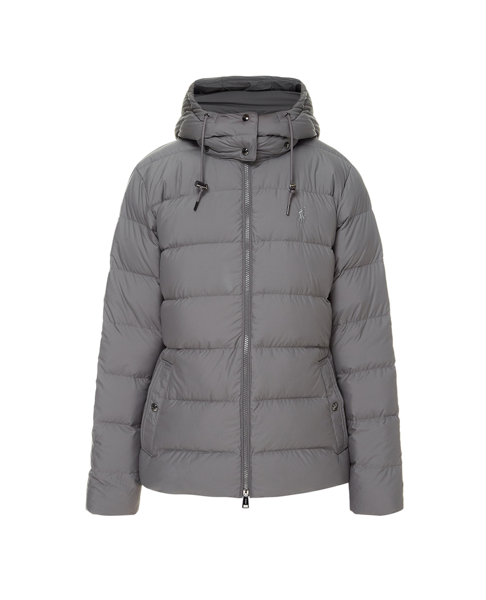 Пуховая куртка Polo Ralph Lauren 211812421003, серый цвет • Купить в интернет-магазине Kameron