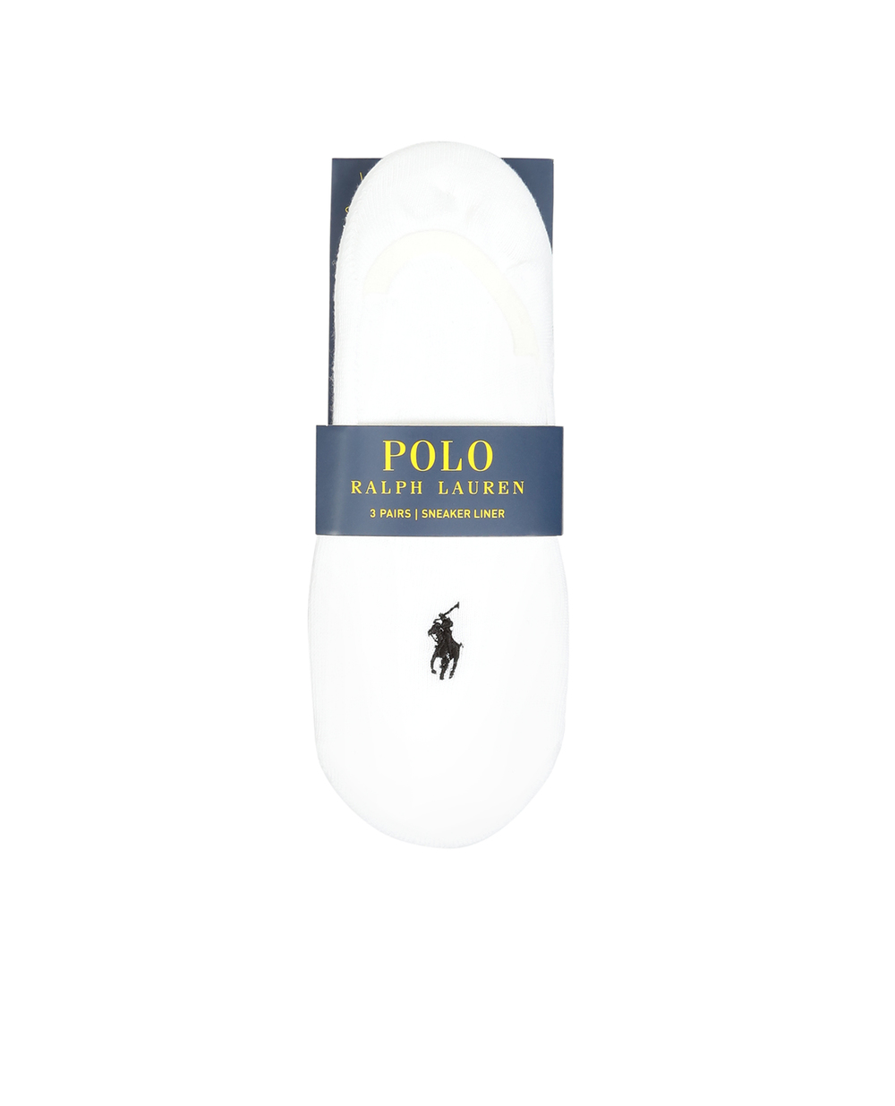 Носки (3 пары) Polo Ralph Lauren 455747505002, белый цвет • Купить в интернет-магазине Kameron