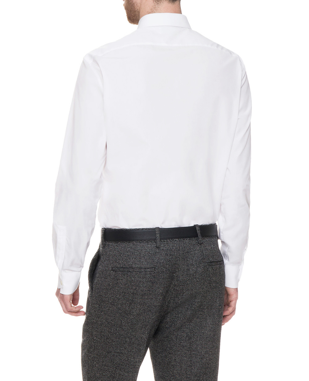 Рубашка Saint Laurent 535293-Y216W, белый цвет • Купить в интернет-магазине Kameron