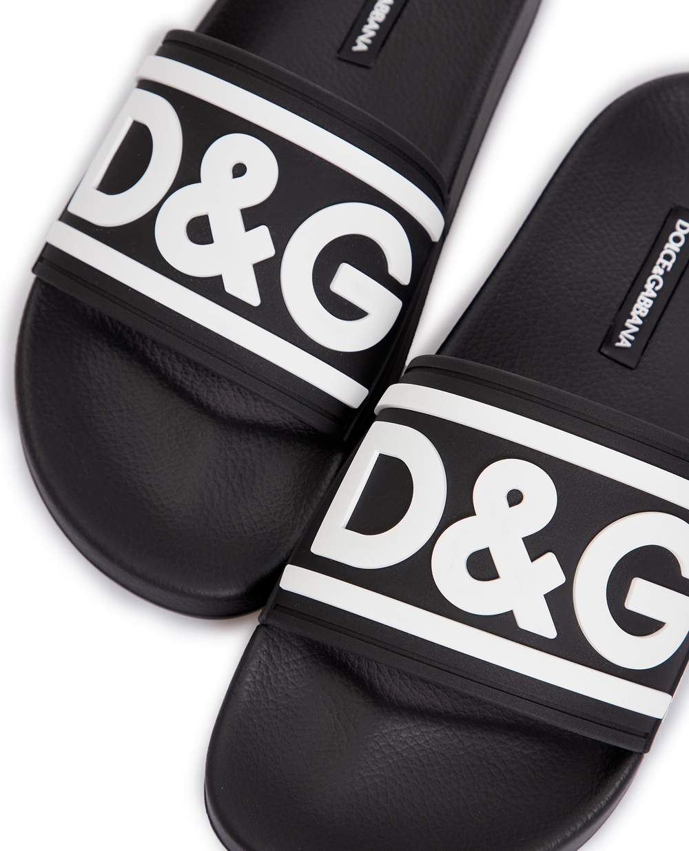 Слайдери  Dolce&Gabbana CW2072-AQ858, чорний колір • Купити в інтернет-магазині Kameron