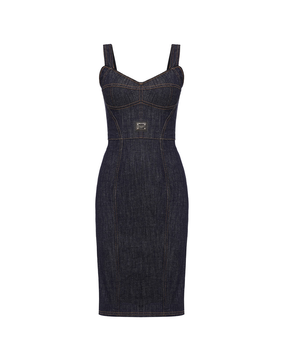 Платье Dolce&Gabbana F63G9D-G8KQ3, темно-синий цвет • Купить в интернет-магазине Kameron