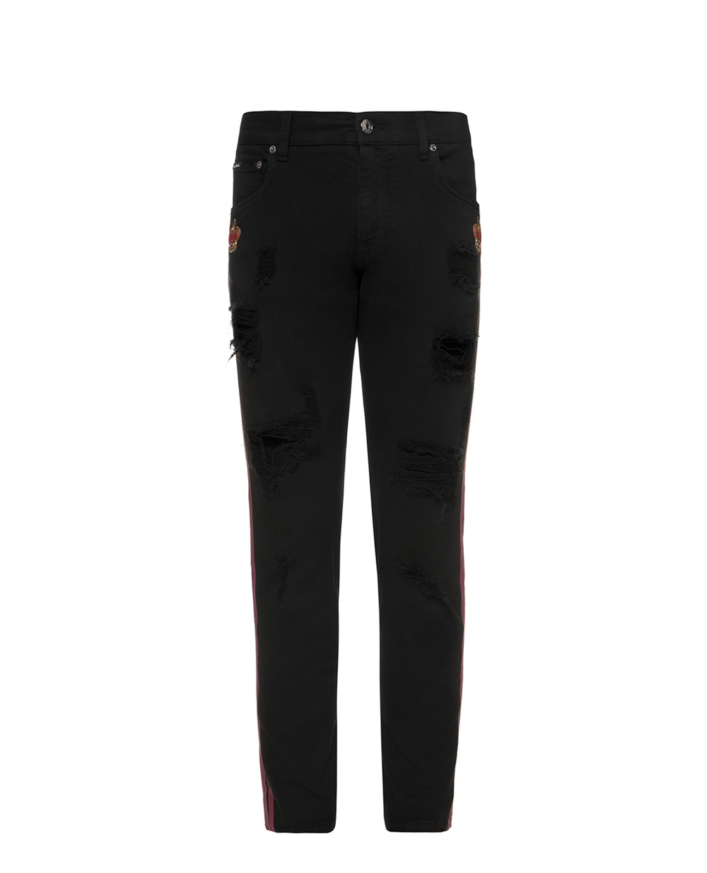 Джинси Skinny Dolce&Gabbana GYC4LZ-G8BV7, чорний колір • Купити в інтернет-магазині Kameron