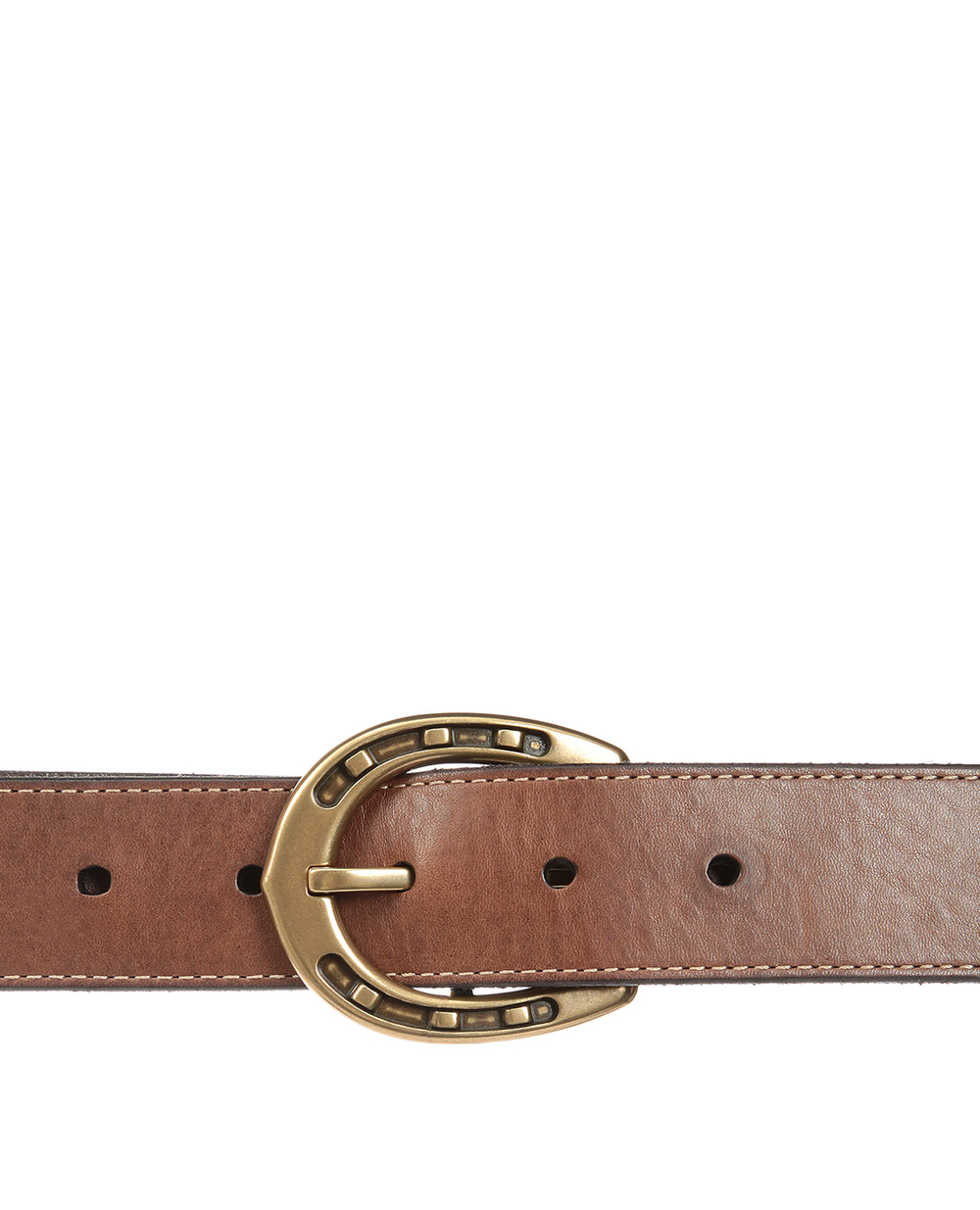 Кожаный ремень Polo Ralph Lauren 405727381002, коричневый цвет • Купить в интернет-магазине Kameron