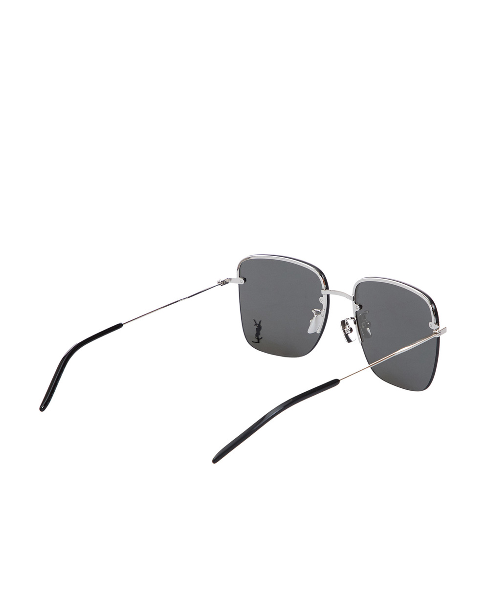 Сонцезахисні окуляри Saint Laurent SL 312 M-010, срібний колір • Купити в інтернет-магазині Kameron
