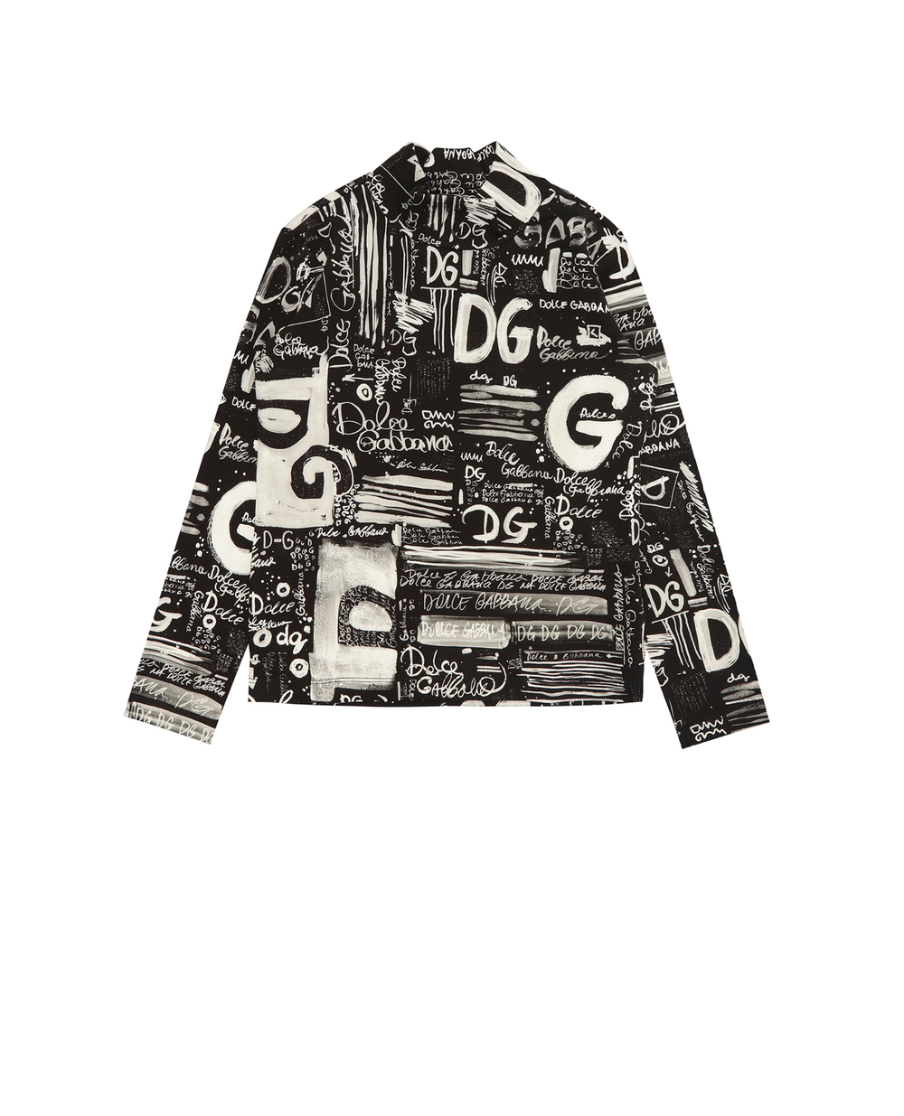 Дитячий гольф Dolce&Gabbana Kids L5JTJG-FSGX2-B, чорний колір • Купити в інтернет-магазині Kameron