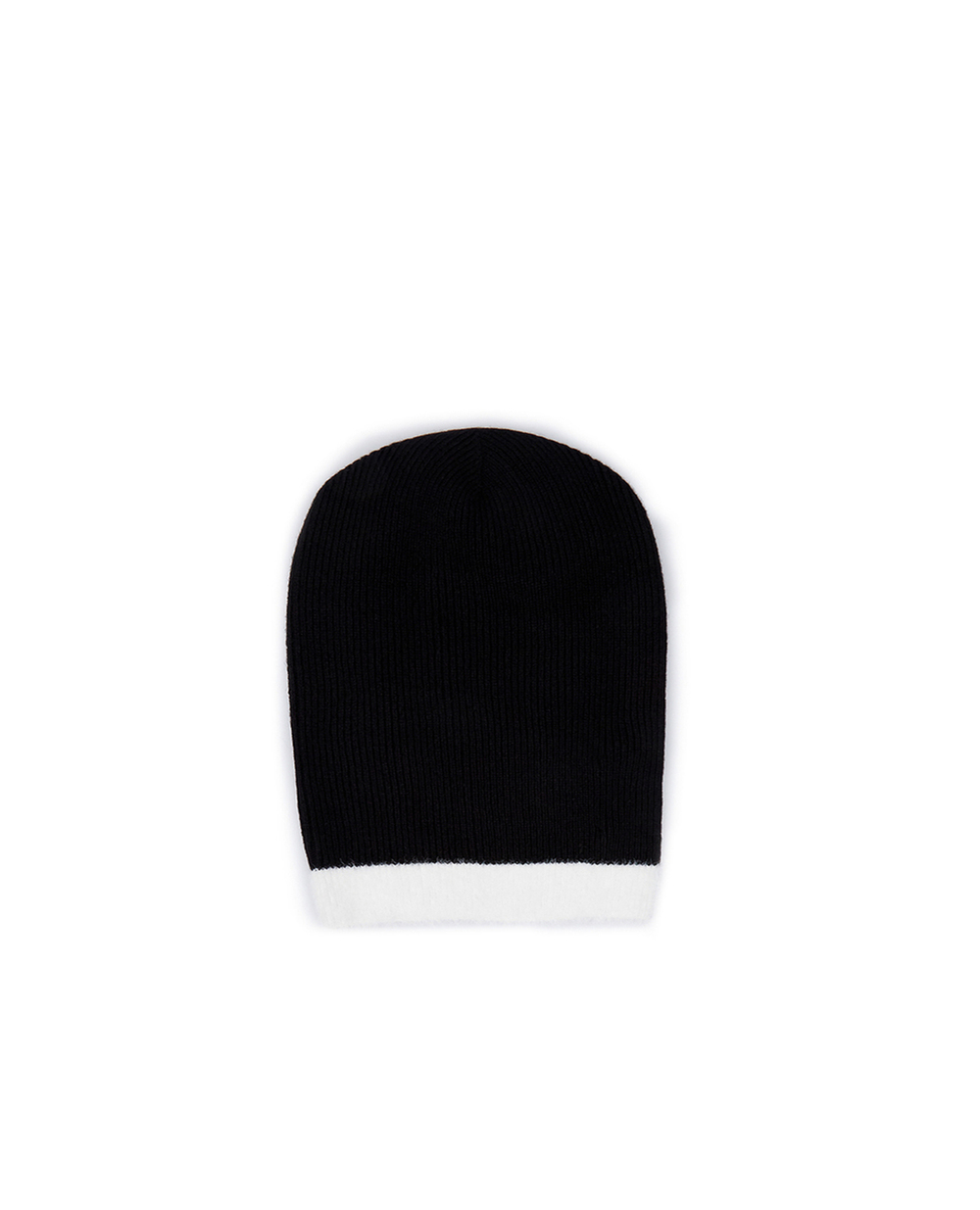 Вовняна шапка Balmain UF19993K158, чорний колір • Купити в інтернет-магазині Kameron