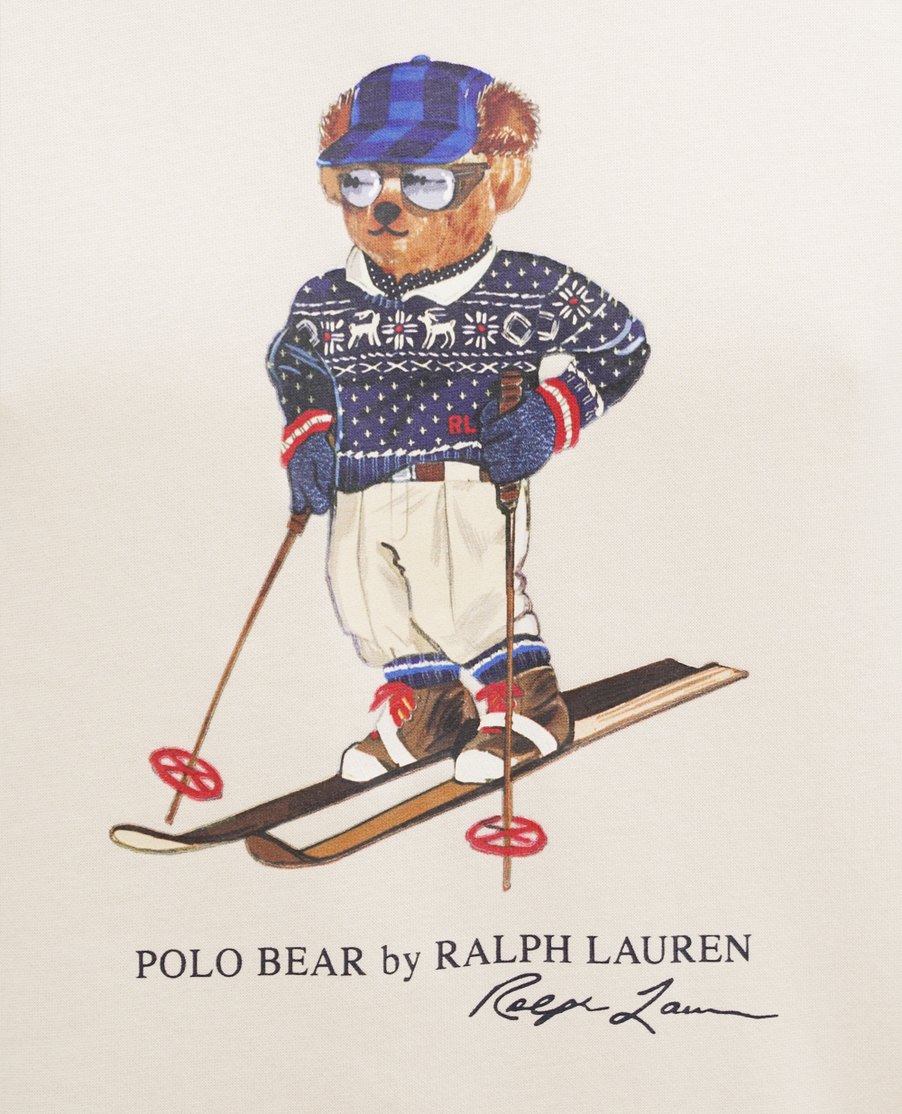 Худи Polo Bear Polo Ralph Lauren 710853309031, бежевый цвет • Купить в интернет-магазине Kameron