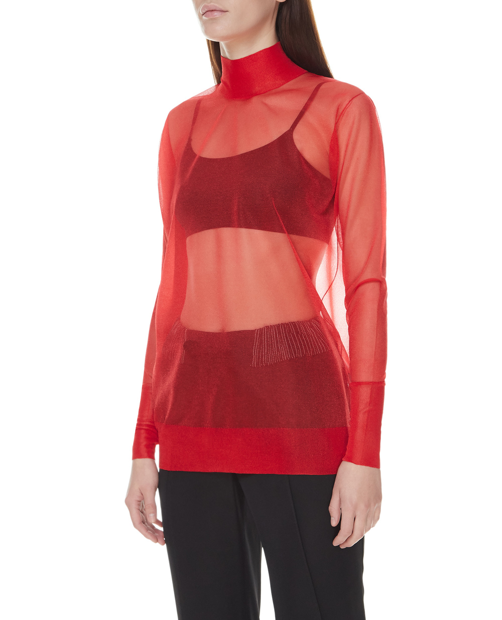 Гольф Dolce&Gabbana FXE94T-JCMP3, красный цвет • Купить в интернет-магазине Kameron