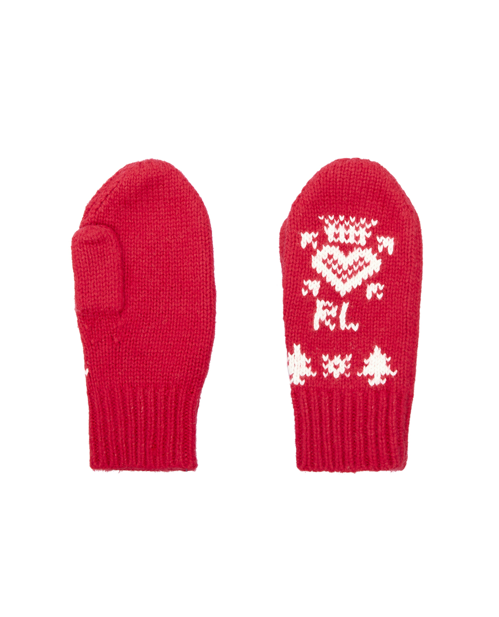 Дитячі рукавиці Polo Ralph Lauren Kids 311855014001, красный колір • Купити в інтернет-магазині Kameron