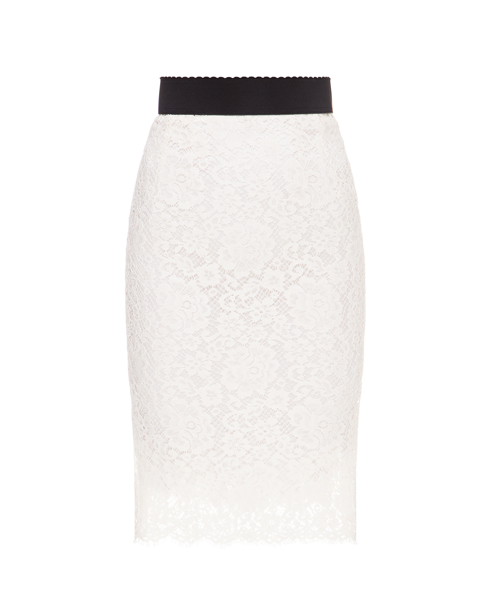 Юбка Dolce&Gabbana F4A2PT-HLMCK, белый цвет • Купить в интернет-магазине Kameron