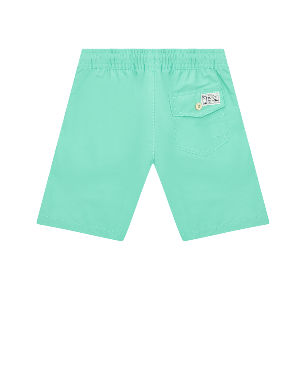 Дитячі плавки Polo Ralph Lauren Kids 322905345006, зелений колір • Купити в інтернет-магазині Kameron