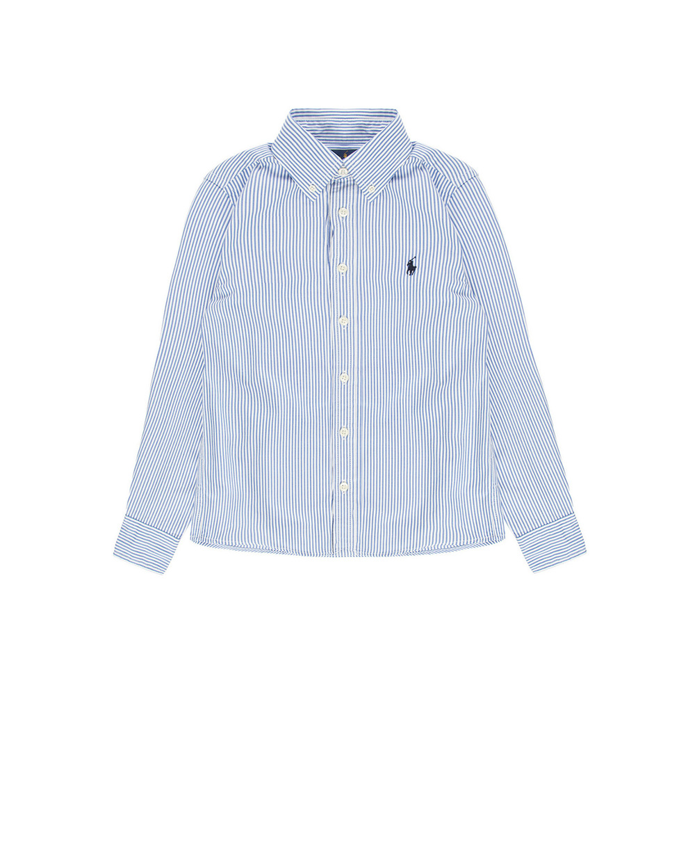 Детская рубашка Polo Ralph Lauren Kids 321600259001, голубой цвет • Купить в интернет-магазине Kameron