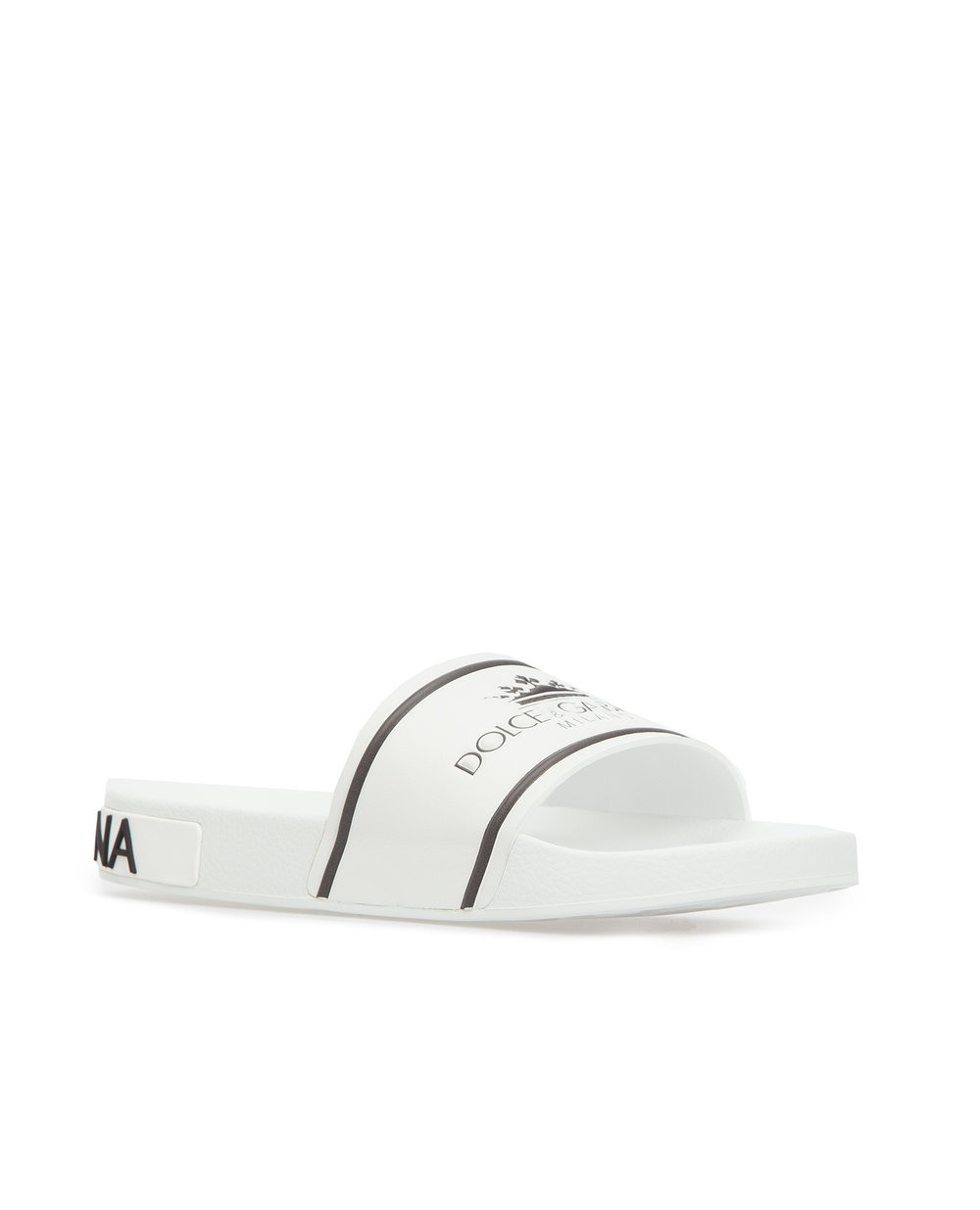 Слайдери Saint Barth Dolce&Gabbana CS1646-AZ578FW19, білий колір • Купити в інтернет-магазині Kameron