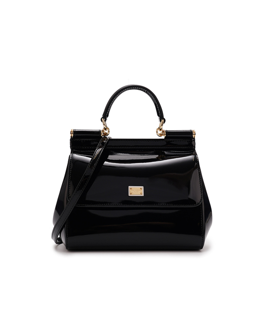 Dolce&Gabbana Шкіряна сумка Sicily Medium - Артикул: BB6003-A1037