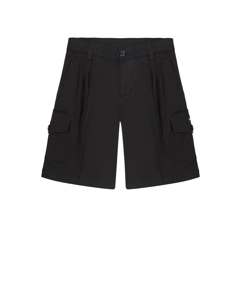 Детские шорты Dolce&Gabbana Kids L42Q82-FUFJR-B, черный цвет • Купить в интернет-магазине Kameron