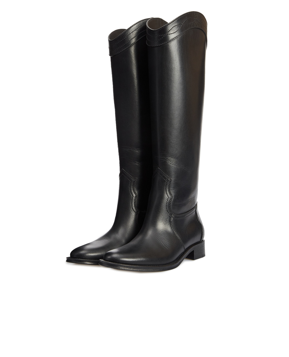 Кожаные сапоги Kate 30 Saint Laurent 669093-18T00, черный цвет • Купить в интернет-магазине Kameron