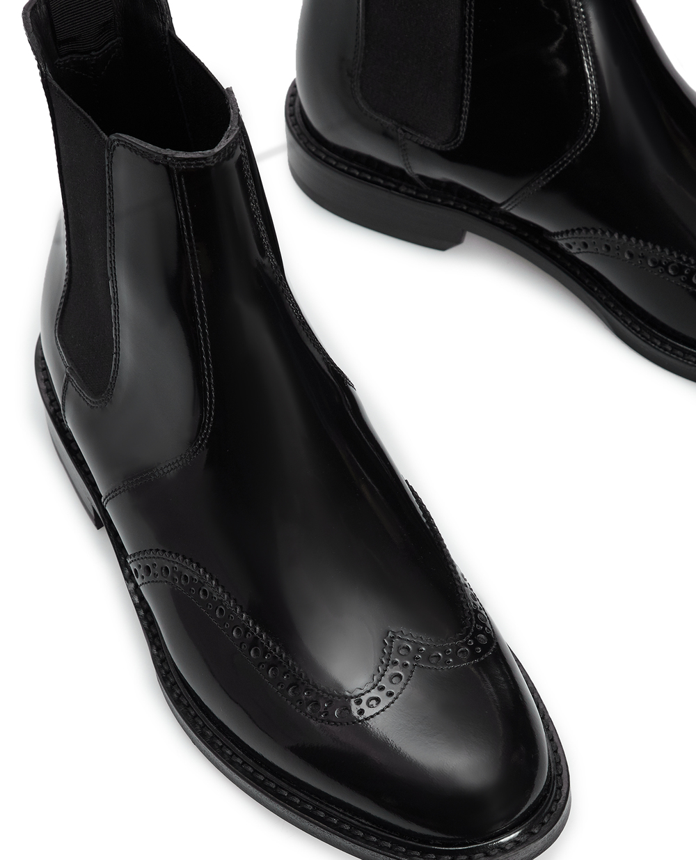 Кожаные челси Saint Laurent 632416-AAAS6, черный цвет • Купить в интернет-магазине Kameron