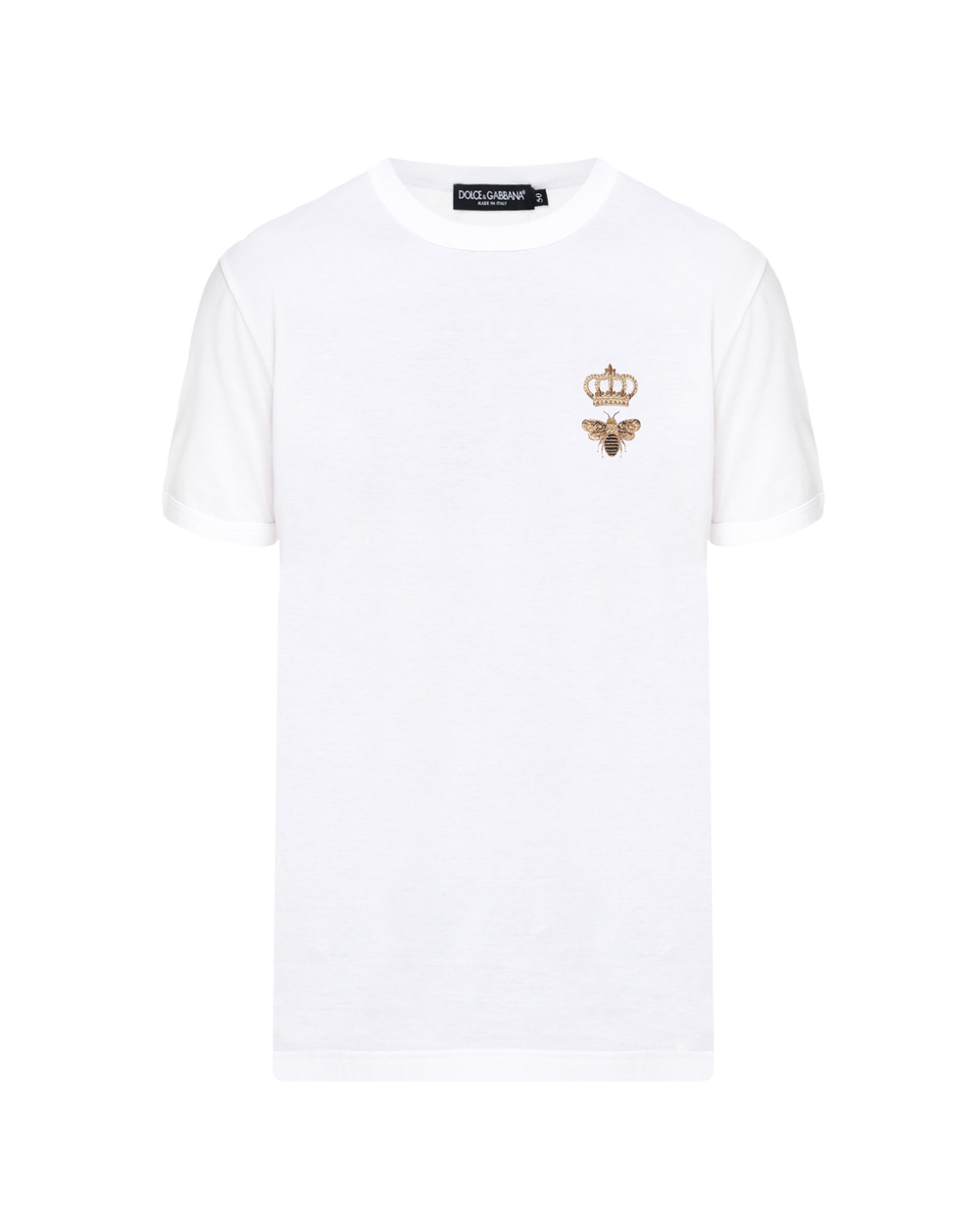 Футболка Dolce&Gabbana G8JX7Z-G7WUQ, белый цвет • Купить в интернет-магазине Kameron
