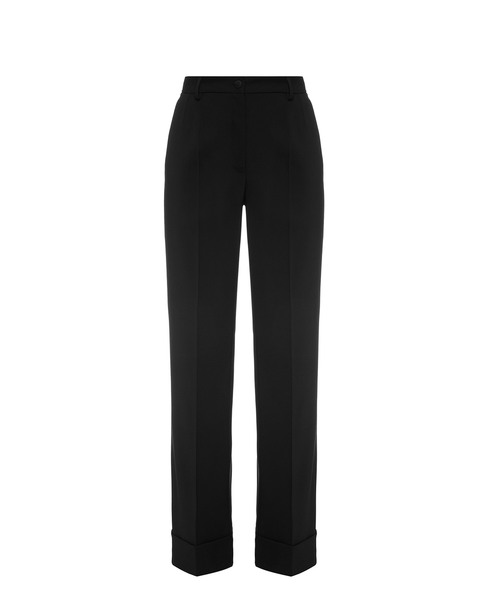 Вовняні штани Dolce&Gabbana FTBM0T-FUCC6, чорний колір • Купити в інтернет-магазині Kameron