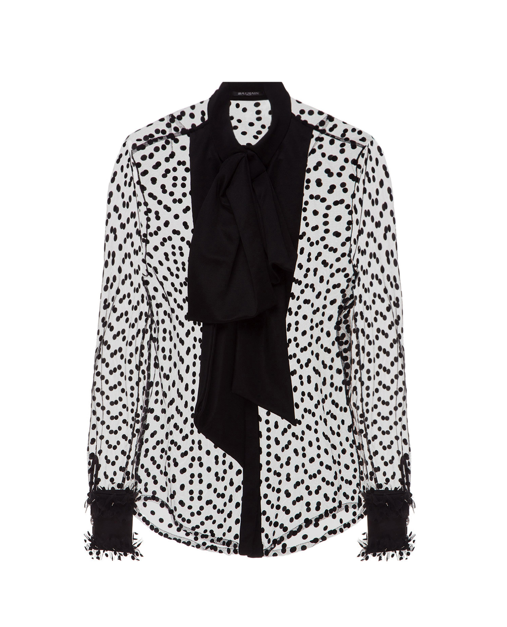 Блуза Balmain SF02885X279, черный цвет • Купить в интернет-магазине Kameron