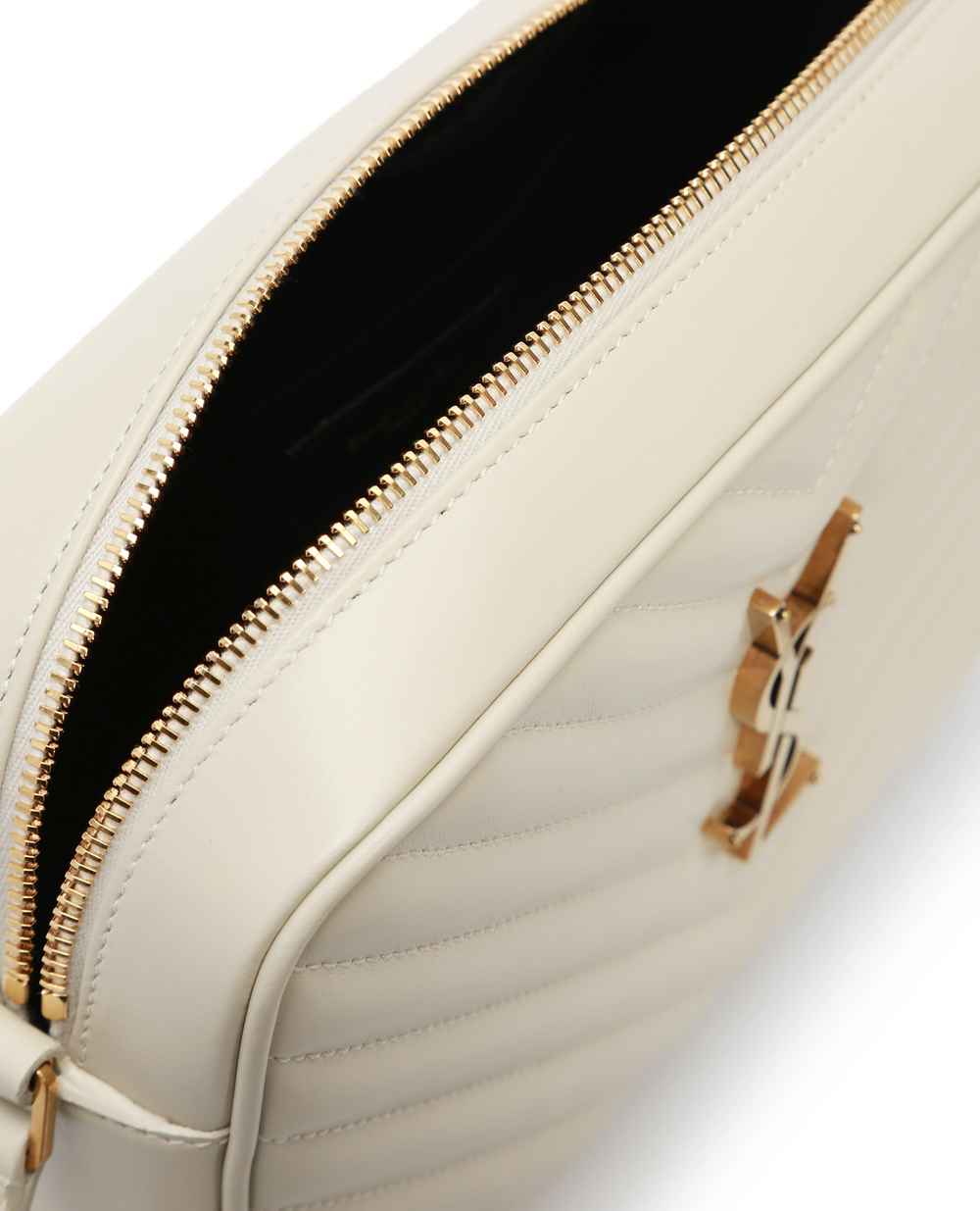 Шкіряна сумка Lou Saint Laurent 612544-DV707-, білий колір • Купити в інтернет-магазині Kameron