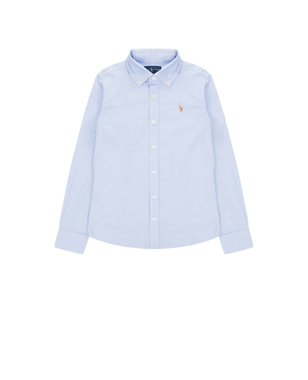Рубашка Polo Ralph Lauren Kids 313669735002, голубой цвет • Купить в интернет-магазине Kameron
