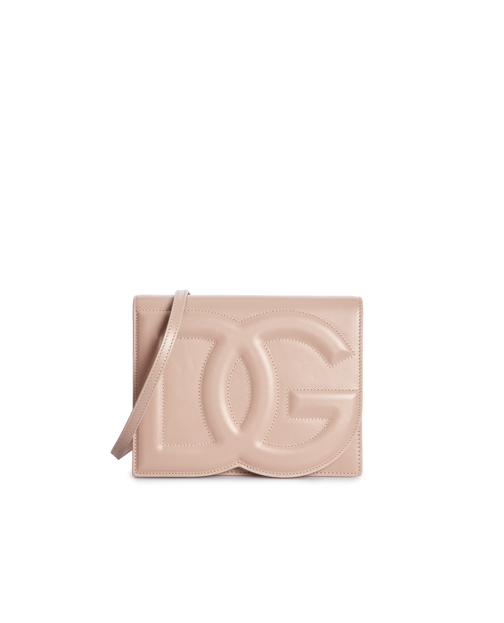 Шкіряна сумка DG Logo Small Dolce&Gabbana BB7287-AW576, рожевий колір • Купити в інтернет-магазині Kameron