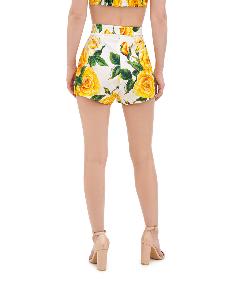 Шорти Dolce&Gabbana FTBTPT-HS5NO, жовтий колір • Купити в інтернет-магазині Kameron