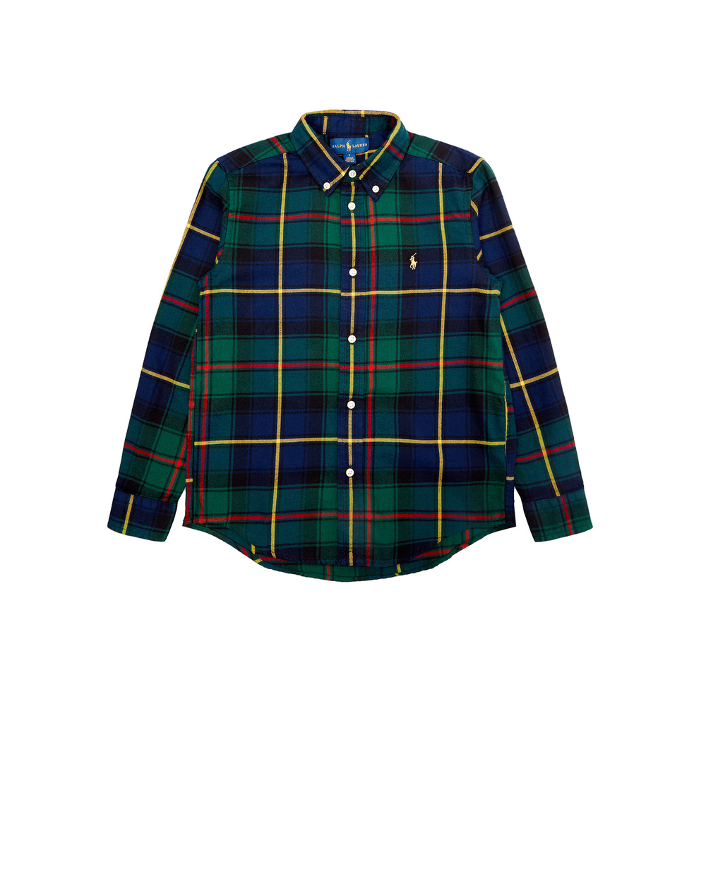 Рубашка Polo Ralph Lauren Kids 323853502001, разноцветный цвет • Купить в интернет-магазине Kameron
