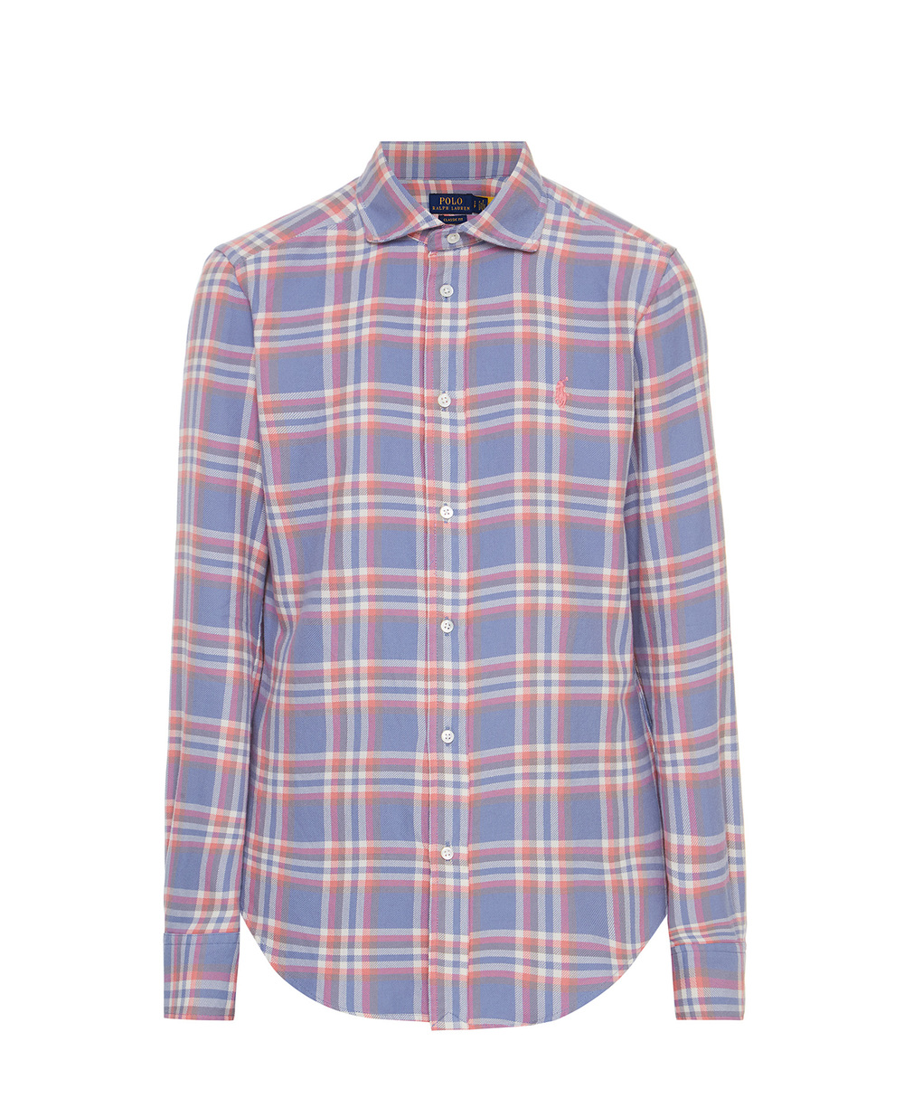 Рубашка Polo Ralph Lauren 211843389002, голубой цвет • Купить в интернет-магазине Kameron