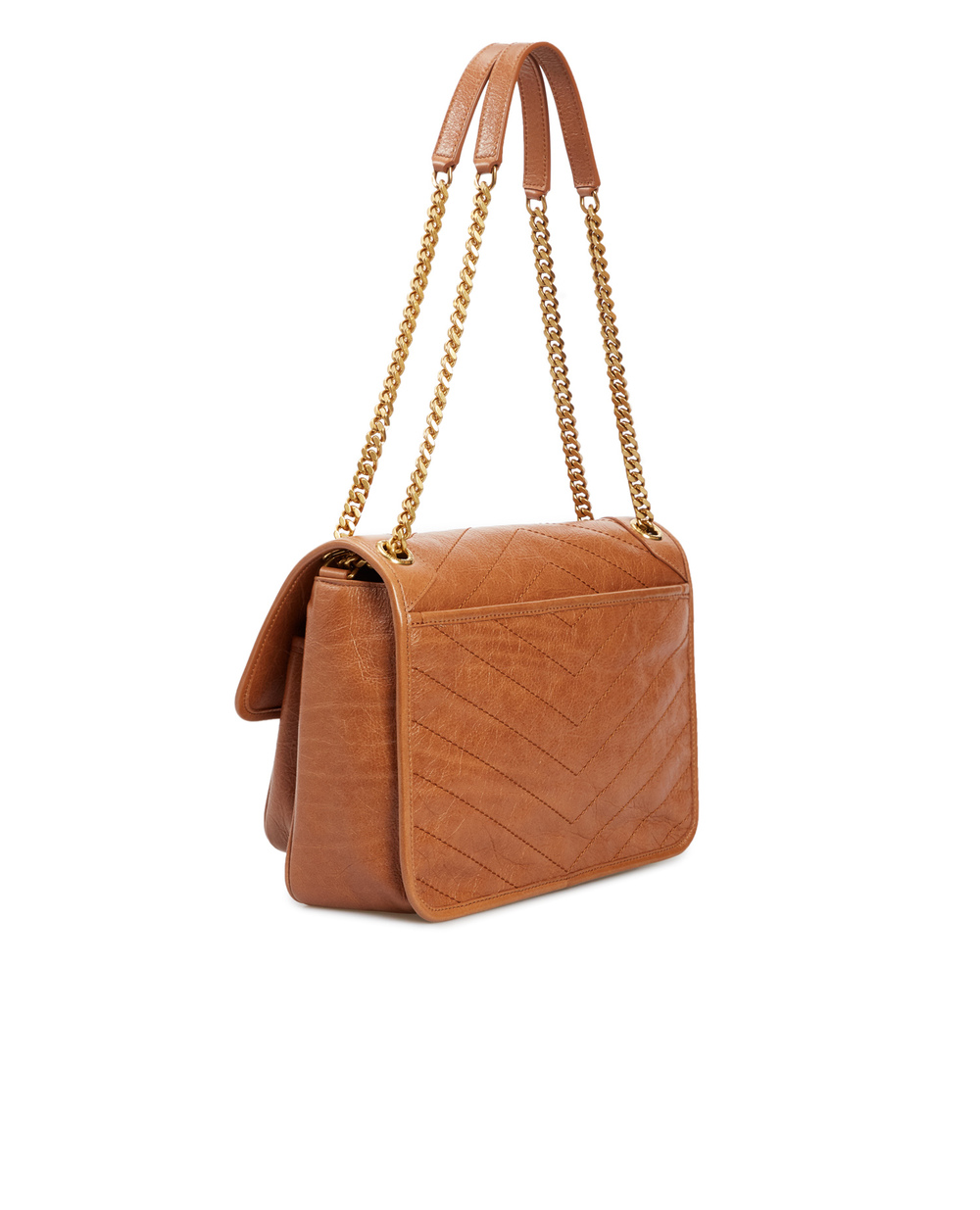 Шкіряна сумка Niki medium Saint Laurent 633158-1YG07-, рудий колір • Купити в інтернет-магазині Kameron