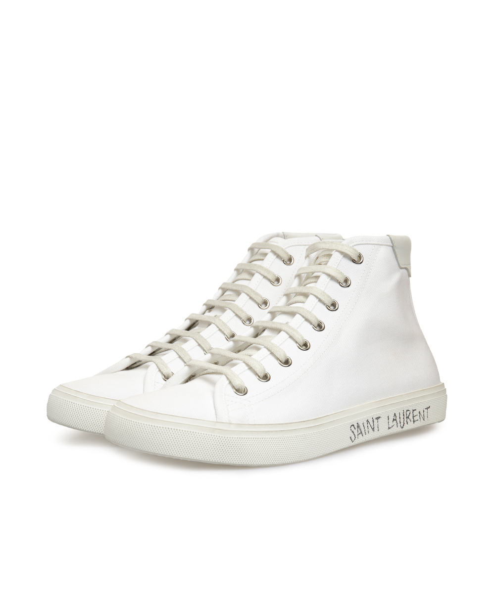Кеды Malibu Saint Laurent 606076-GUZ20-, белый цвет • Купить в интернет-магазине Kameron
