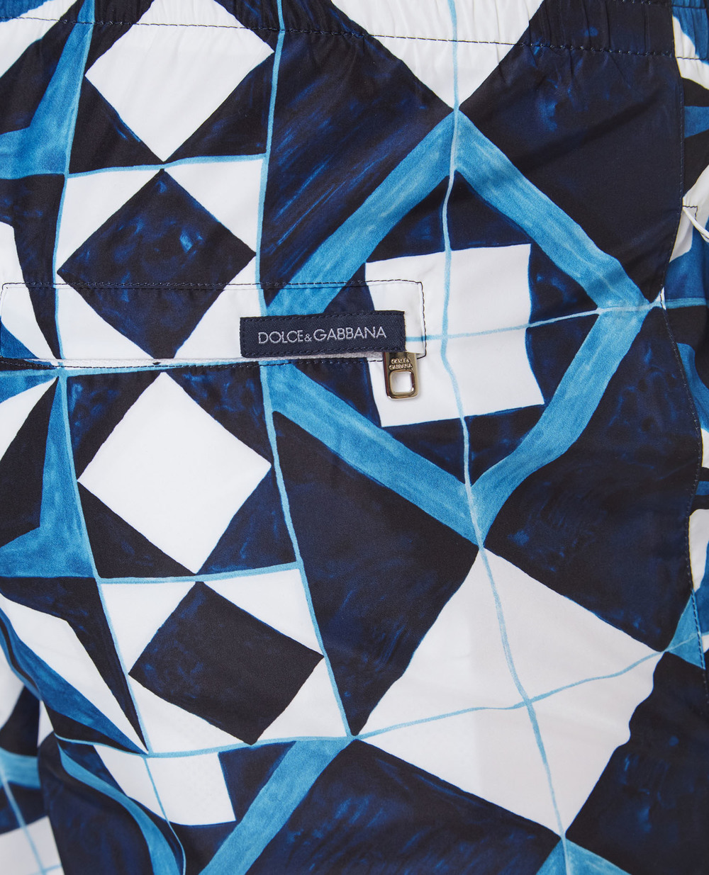 Плавательные шорты Dolce&Gabbana M4A13T-HSM33, синий цвет • Купить в интернет-магазине Kameron