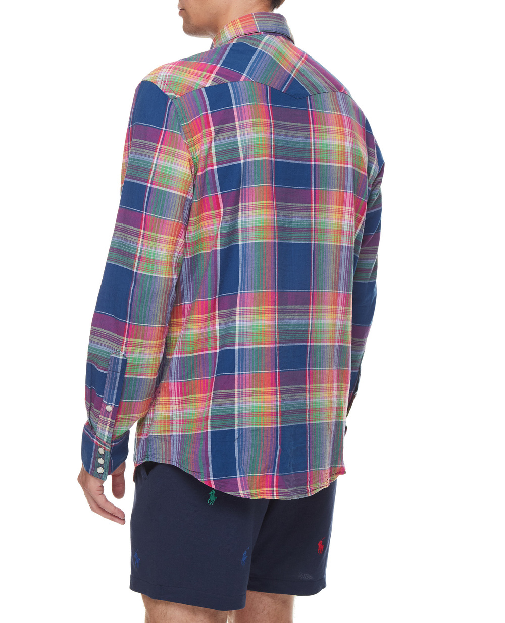Рубашка Polo Ralph Lauren 710835520002, разноцветный цвет • Купить в интернет-магазине Kameron