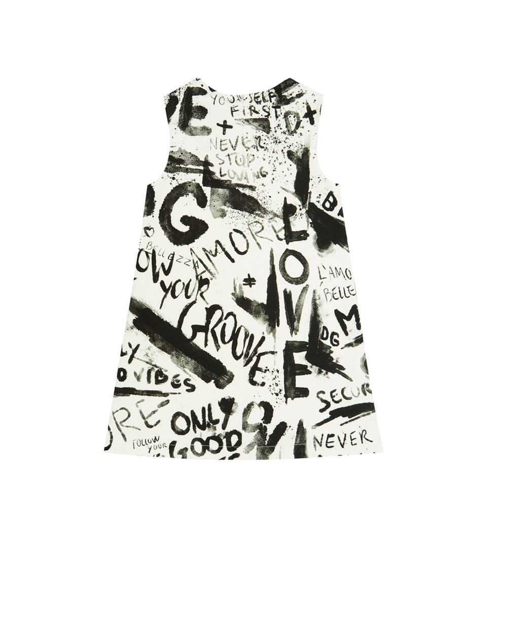 Дитяча сукня Dolce&Gabbana Kids L5JDZ2-FSGX0-S, білий колір • Купити в інтернет-магазині Kameron