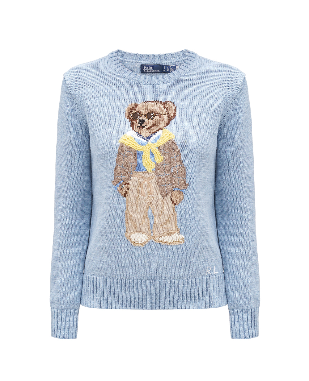 Джемпер Polo Bear Polo Ralph Lauren 211924442001, голубой цвет • Купить в интернет-магазине Kameron