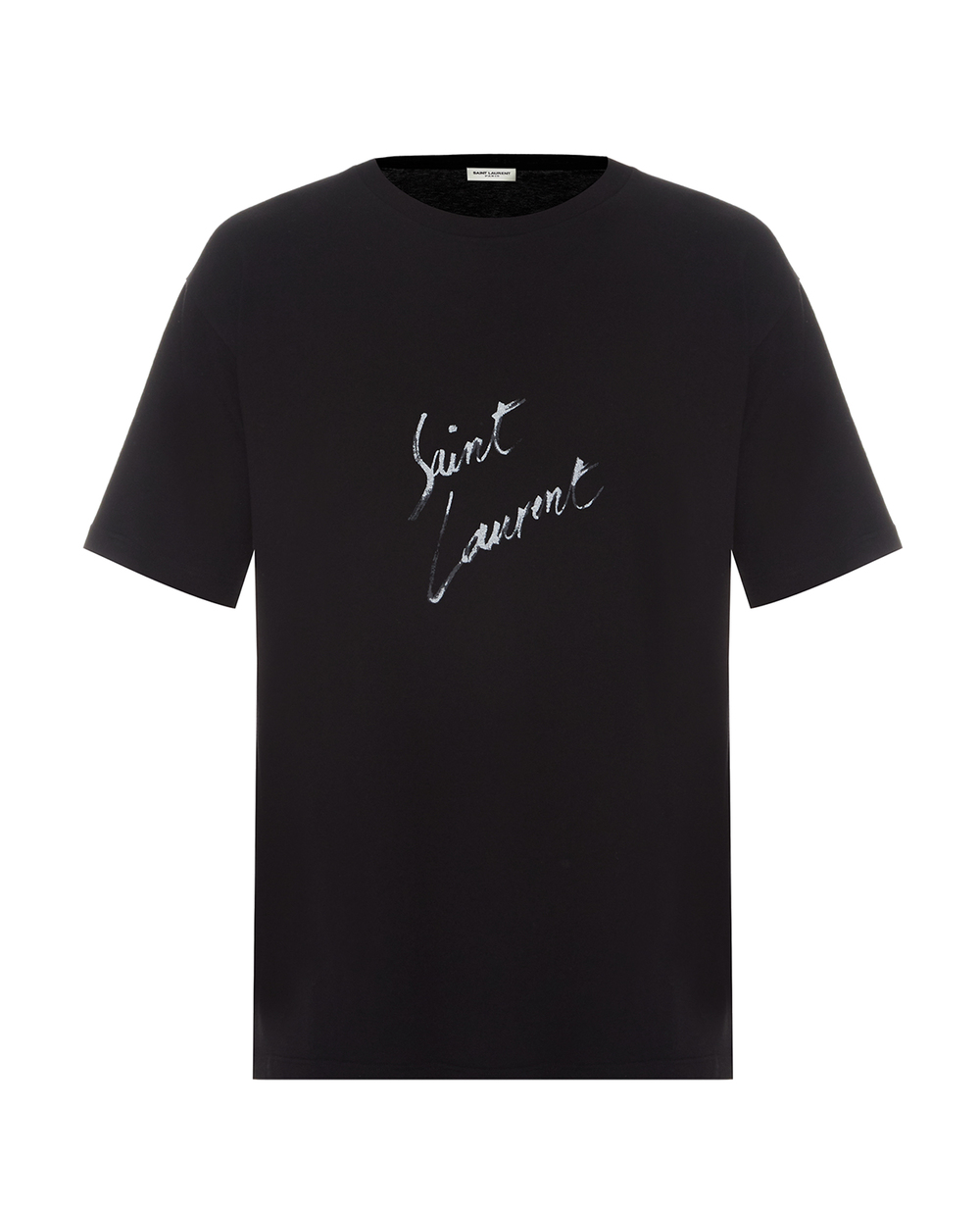 Футболка Saint Laurent 480406-YB1GN-, черный цвет • Купить в интернет-магазине Kameron