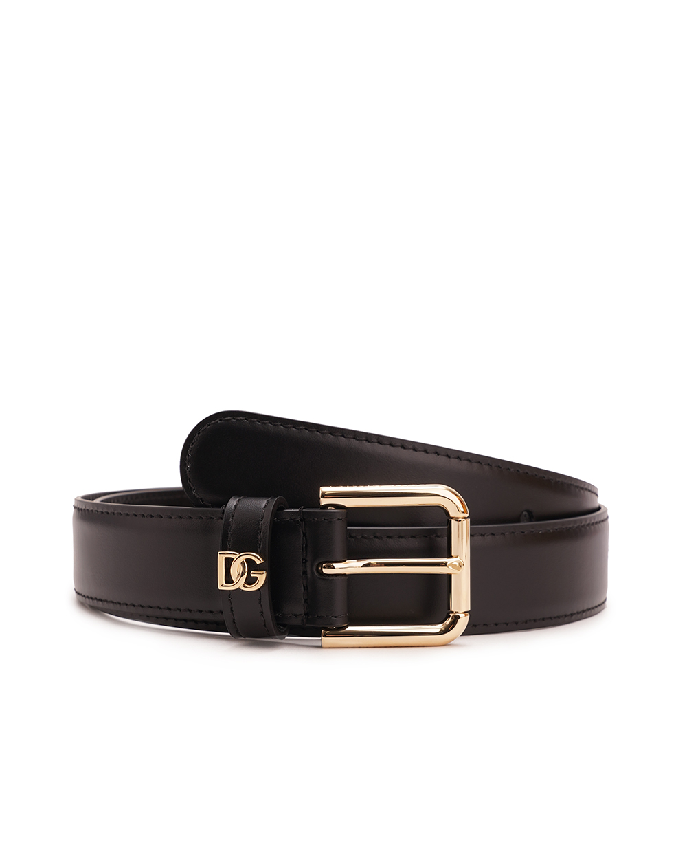 Ремінь Dolce&Gabbana BE1636-AW576, чорний колір • Купити в інтернет-магазині Kameron